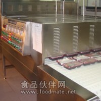 快餐微波加熱殺菌機，便當(dāng)微波加熱機