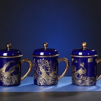 景德鎮(zhèn)陶瓷辦公泡茶杯定制 招商