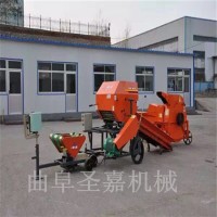 包膜機膜現(xiàn)貨促銷 青儲打包一體機報價 自動進料打捆包膜機
