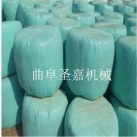 全自動打捆包膜機生產(chǎn)廠家  飼料繞包機操作視頻