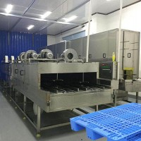 鑄鼎機(jī)械 饅頭盤子清洗機(jī) 水果筐洗筐機(jī) 肉串托盤洗筐機(jī)