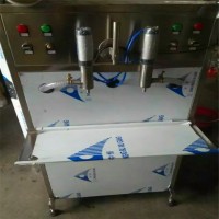 齊河特價(jià)自流式菜籽油灌裝機(jī)  沃發(fā)牌精品雙頭灌裝機(jī)