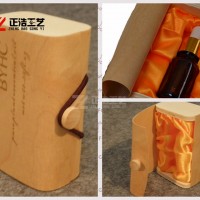 高檔樺木精油盒飾包裝盒化妝品軟木盒樹皮盒訂做批發(fā)