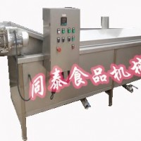 全自動網(wǎng)帶式油炸流水線|電加熱油炸設(shè)備