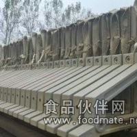 山東供應(yīng)基本機械二手500升廂式隔膜壓濾機
