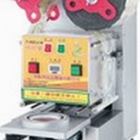 大量供應(yīng)奶茶店咖啡廳器械之全自動(dòng)封口機(jī)