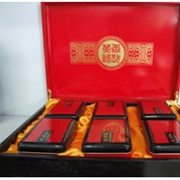 高檔茶葉包裝盒全烤漆木盒仿紅木盒