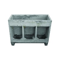三孔豬料槽模具，四孔豬料槽模具