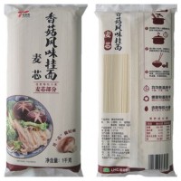 大量批發(fā)麥芯香菇掛面，1000克掛面
