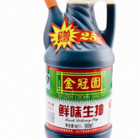 批發(fā)出口金冠園鮮味生抽800ml