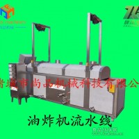 全自動(dòng)電加熱連續(xù)油炸機(jī)