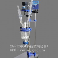 廠家雙層玻璃反應(yīng)釜-1L-5L