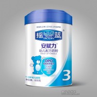 搖籃安賦力嬰幼兒配方奶粉金裝3段——搖籃安賦力，寶寶抵抗力