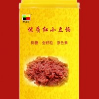 紅小豆餡罐頭，全籽粒全色素，較低糖
