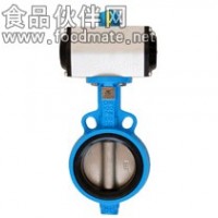 D671X氣動對夾式軟密封蝶閥