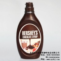 石獅億百佳供應(yīng)好時巧克力醬 進(jìn)口巧克力蘸醬680g