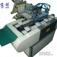 電線貼標機，電線對折貼標機，電線貼標機。