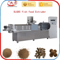 水產(chǎn)飼料生產(chǎn)線設備     雙螺桿魚蝦飼料生產(chǎn)線