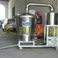 雙層鍋純糧釀酒機 五谷蒸白酒設(shè)備 造酒鍋直銷