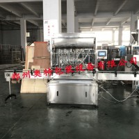 批量生產(chǎn)   膏體全自動灌裝機