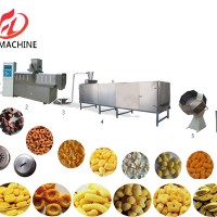 個體油炸食品生產(chǎn)線膨化小食品設備上市供應尖角脆生產(chǎn)設備