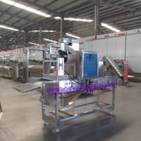 裹面包糠機 調速型304不銹鋼雞排掛糠設備 上糠機