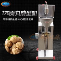 170型變頻調(diào)速貢丸成型機(jī)商用不銹鋼全自動(dòng)多功能挖勺式仿手工