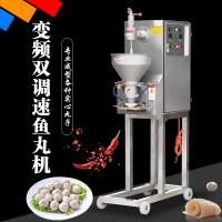雙調(diào)速肉丸成型機(jī) 可變頻的肉丸機(jī) 做魚丸的機(jī)器