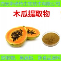木瓜粉 木瓜提取物 木瓜濃縮汁 木瓜浸膏粉 木瓜價(jià)格