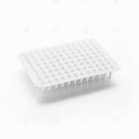 pcr板 0.2ml96孔PCR板 無裙邊 96孔反應(yīng)板