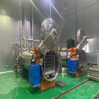 即食燕窩殺菌鍋 高溫臥式殺菌釜廠家 諸城電腦全自動(dòng)殺菌鍋