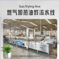 燃?xì)庥驼魉€ 全自動(dòng)天然氣油炸雞腿生產(chǎn)線 炸丸子機(jī)