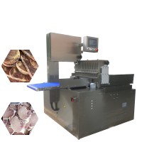 雙鋸條全自動鋸骨機廠家直銷 大產(chǎn)量鋸切豬扒 牛排 排骨 雞排