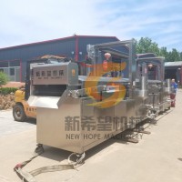 芋頭條油炸機(jī)供應(yīng)廠家芋頭條上漿油炸流水線